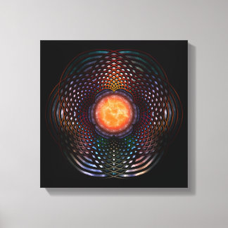 Lienzo Orb Moon Rings