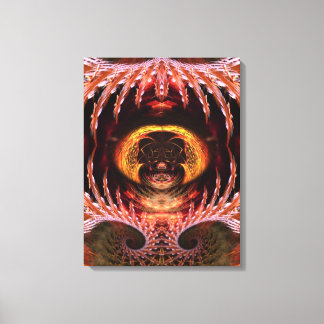 Lienzo Orb Spirit Tree Fractal Art Fantasy Wrapvas