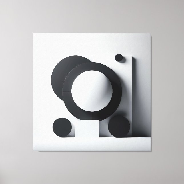 Lienzo Orbit of Silent Contrast (Anverso)