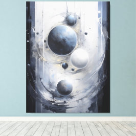 Lienzo Órbita surrealista