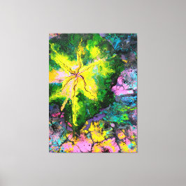 Lienzo "Orchid in Blooms #1", abstract, psychedelic
