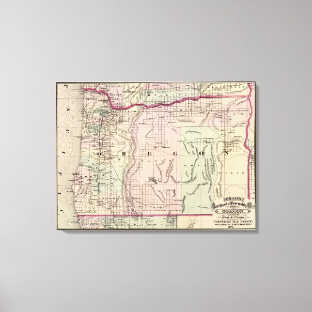 Lienzo Oregón (Anverso)