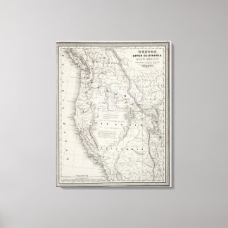 Lienzo Oregón, California Superior y Nuevo México 2