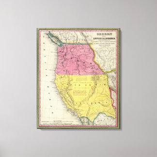 Lienzo Oregon y California Superior