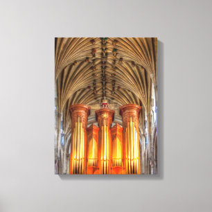 Lienzo órgano de la Catedral de Norwich