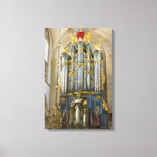 Lienzo órgano de la Grote Kerk de Breda (Anverso)