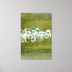 Lienzo Órganos verdes I