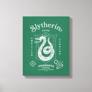 Lienzo ORGULLO DE SLYTHERIN™ Ambición Astucia Escudo