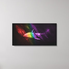 Lienzo Orgullo de tiburón