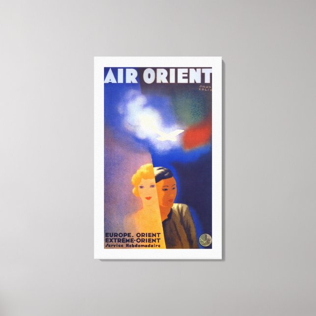 Lienzo Orientación del aire (Anverso)