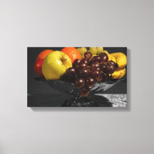 Lienzo Originales Centro' de mesa para comedow con frutas
