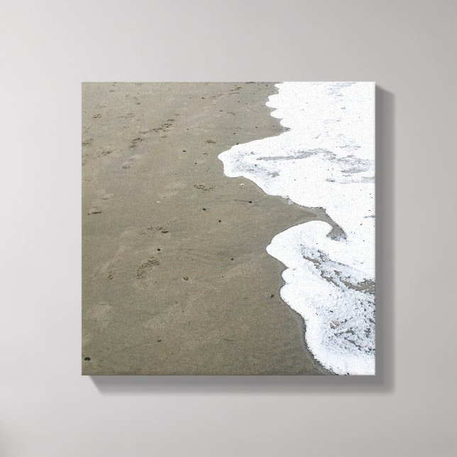 Lienzo orilla de nieve (Anverso)