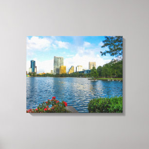 Lienzo Orland Florida Lake Eola