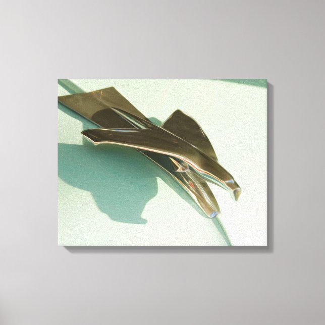 Lienzo Ornamento del capó de Chevrolet de 1953 (Anverso)