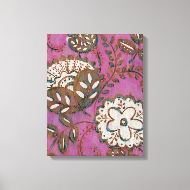 Lienzo Ornamento radiante I (Anverso)