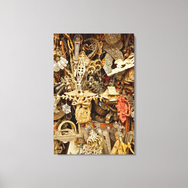 Lienzo Ornamentos antiguos (Anverso)