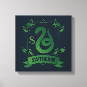 Lienzo Ornate SLYTHERIN™ House Escudo