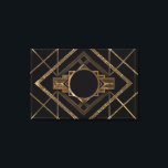 Lienzo oro, negro, art deco, metálico, patrón,vintage,chi<br><div class="desc">oro,  negro,  arte deco,  metálico,  patrón, vintage, moda, elegante, moderno, moderno</div>