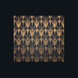 Lienzo Oro negro Art Deco: Retro.<br><div class="desc">Papel pintado de Art Déco. Patrón negro y oro. Fondo de estilo retro. Ilustracion vintage de vintage Retroceder en el tiempo con este fondo de pantalla de arte deco en negro y oro. Papel tapiz Art Deco en negro y oro para objetos retro y vintage. fondo, patrón, abstracto, ilustracion, textura,...</div>