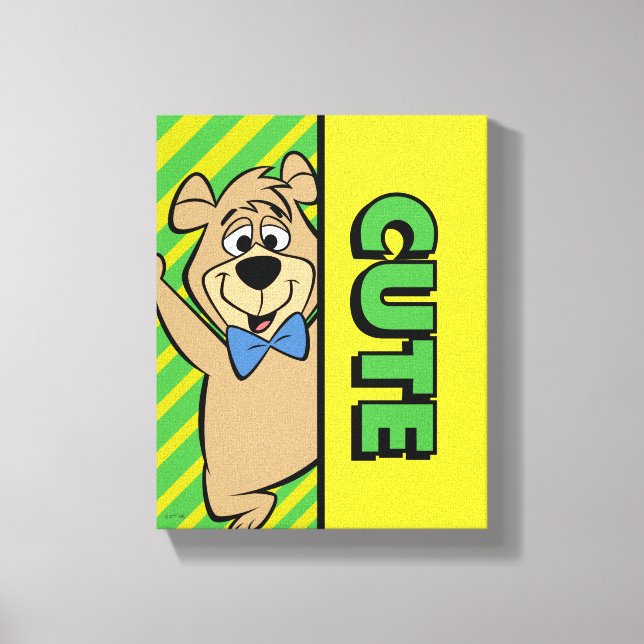 Lienzo Oso De Boo-Boo-Cute (Anverso)