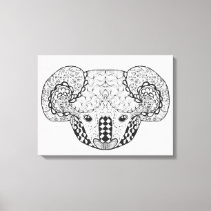 Lienzo Oso de Koala inspirado 6