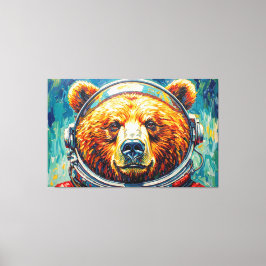LIENZO OSO EN EL ESPACIO-3