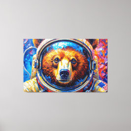 LIENZO OSO EN EL ESPACIO-6