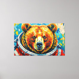 LIENZO OSO EN EL ESPACIO-7