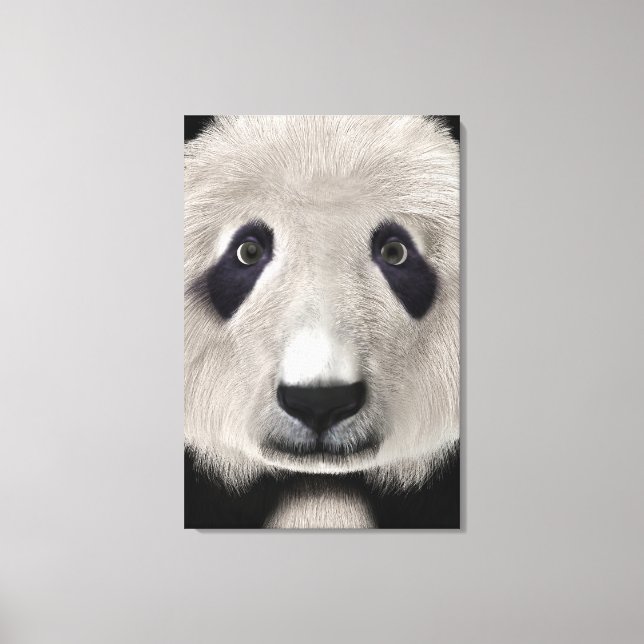 Lienzo Oso Panda (Anverso)