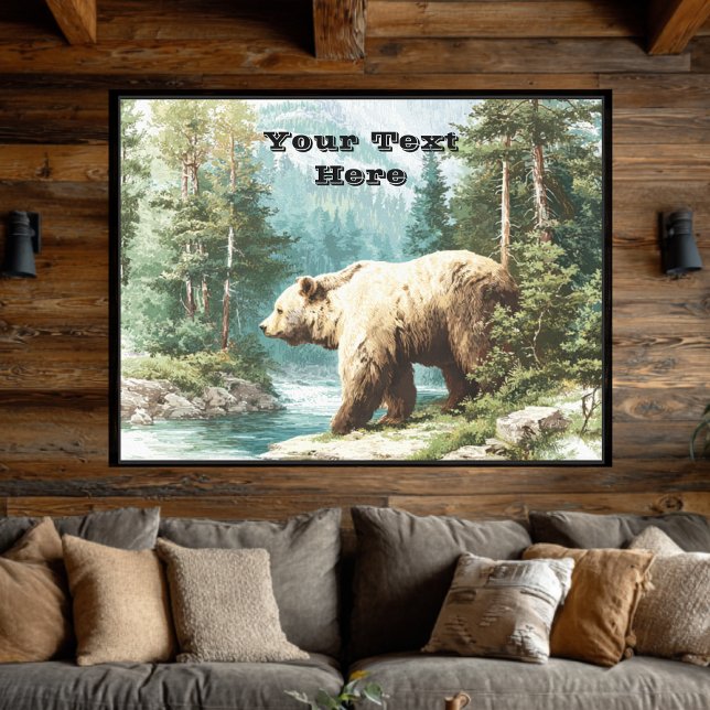 Lienzo Oso Pardo (Brown Bear Collection)