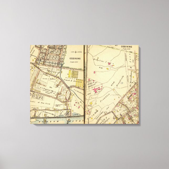 Lienzo Ossining, Nueva York 2 (Anverso)