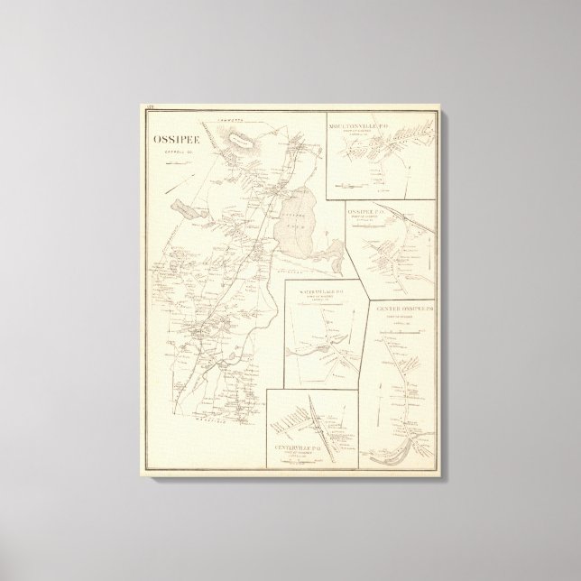 Lienzo Ossipee, Carroll Co (Anverso)