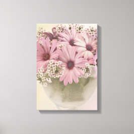 Lienzo Osteospernum rosa