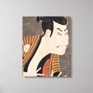 Lienzo Otani Oniji II de Sharaku 