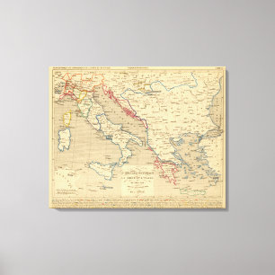 Lienzo Otomano de L'Empire, la Grece y l'Italie