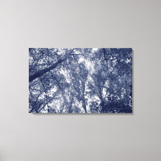 Lienzo Otoño Azul