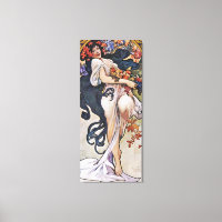 Otoño (Cuatro Estaciones), Papel Alphonse Mucha