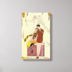 Lienzo Otoño en el art déco de Francia