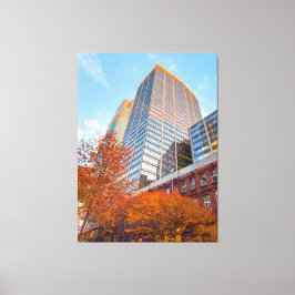 Lienzo Otoño en la ciudad