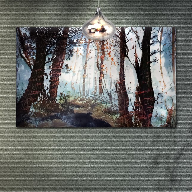 Lienzo Otoño en los bosques (Subido por el creador)