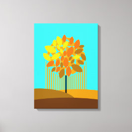 Lienzo Otoño - Las Cuatro Estaciones