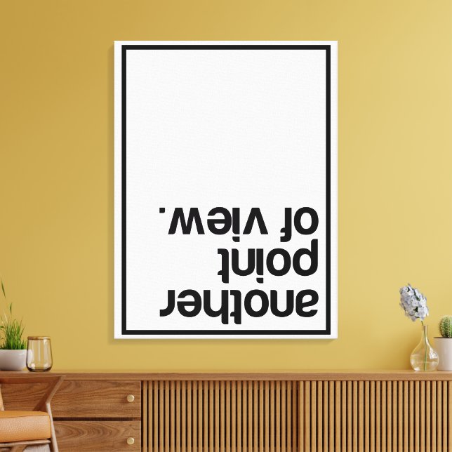 Lienzo Otro punto de vista (Insitu (Sala de estar))