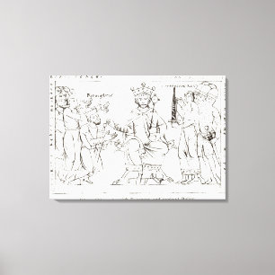 Lienzo Otto I Presentado a Berenger II