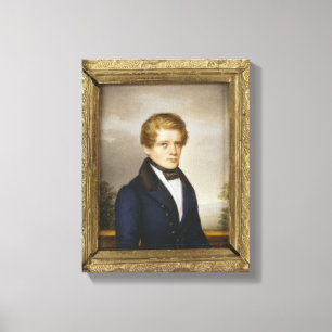 Lienzo Otto von Bismarck como estudiante, 1833