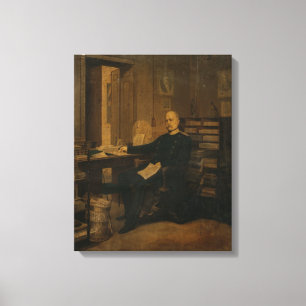 Lienzo Otto von Bismarck en su estudio