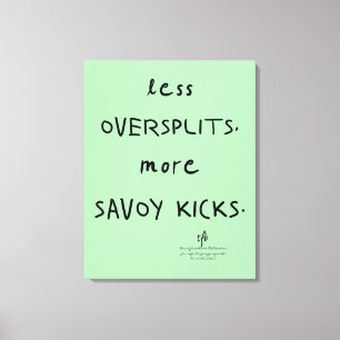 Lienzo Oversplits vs. Savoy Kicks Celadon
