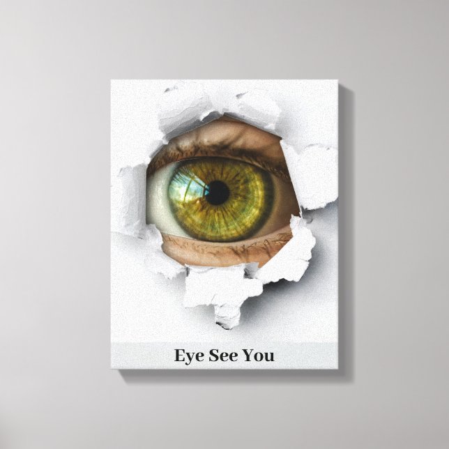 Lienzo Oye See You (Anverso)