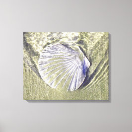 Lienzo Oyster Shell Underwater
