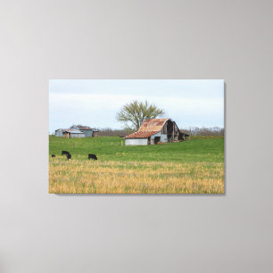 Lienzo Ozark Old Farm