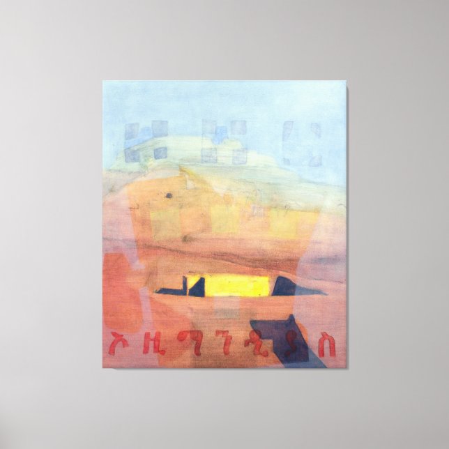 Lienzo Ozymandias 1997 (Anverso)